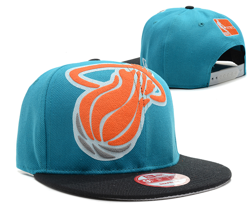 NBA Miami Heat NE Snapback Hat #106